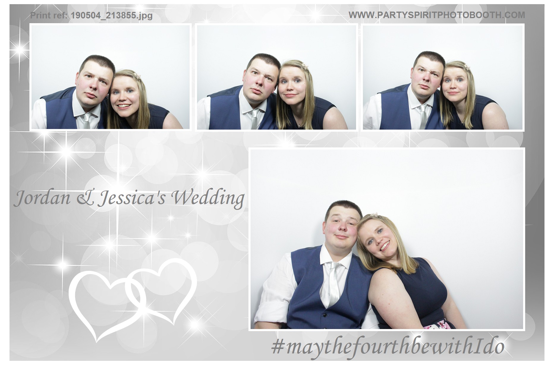 Jordan and Jessica's Wedding | View more photos from the event at gallery.partyspiritphotobooth.com/u/PartySpiritPhotoBooth/Jordan-and-Jessicas-Wedding